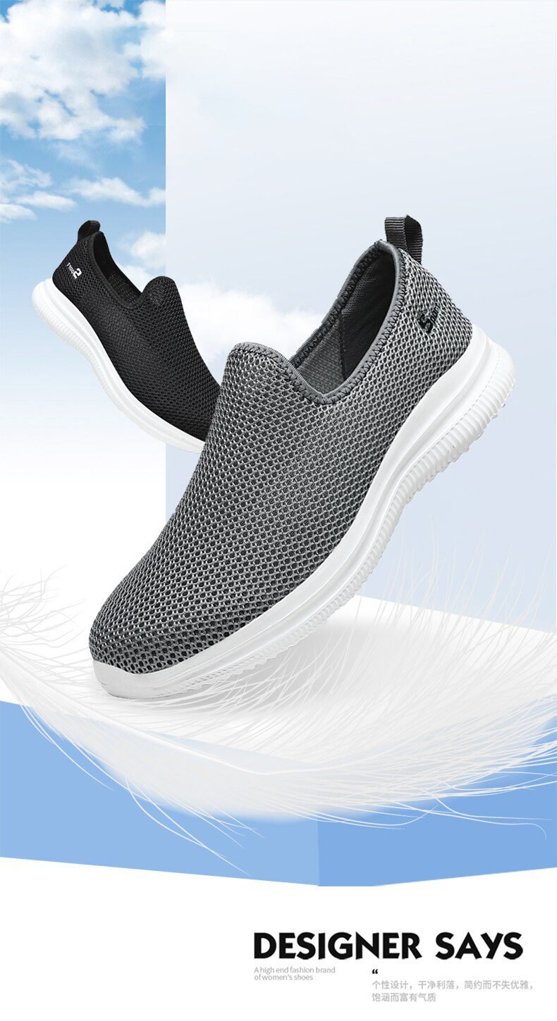 2021 New Shoes Men Loafers Light Walking Breathable Summer Comfortable Casual Shoes Men Sneakers Zapatillas Hombre Plus Couple