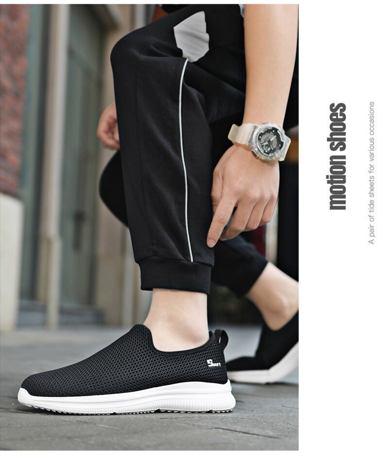 2021 New Shoes Men Loafers Light Walking Breathable Summer Comfortable Casual Shoes Men Sneakers Zapatillas Hombre Plus Couple