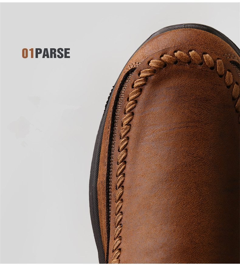 Men Casual Shoes Brand 2021 Fashion Mens Loafers Moccasins Breathable Slip on Retro Driving Shoes Men Sneakers Plus Size 39-48