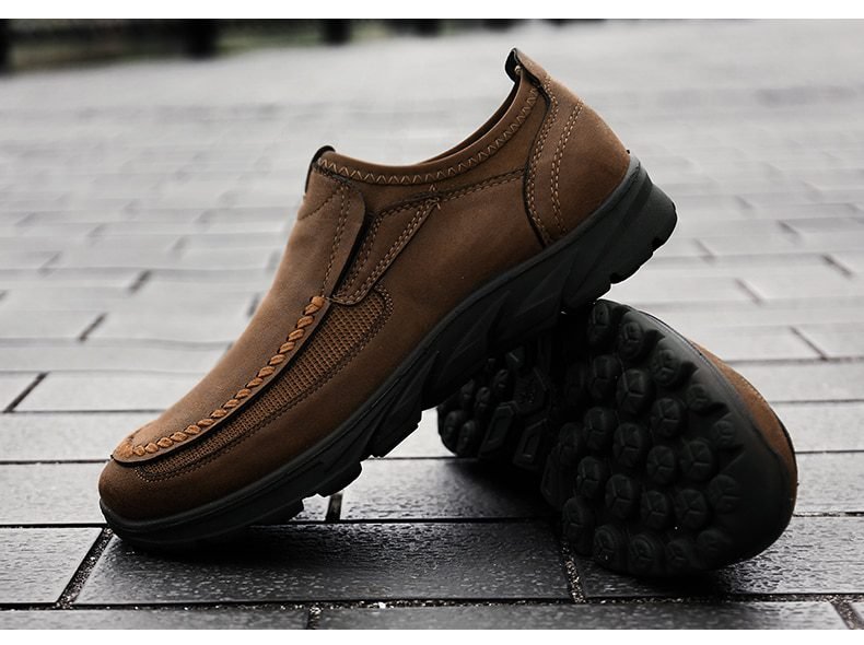 Men Loafers Comfortable Casual Shoes Men Sneakers 2021 Fashion Retro Soft Outdoor Male Walking Casual Footwear Men's Shoes