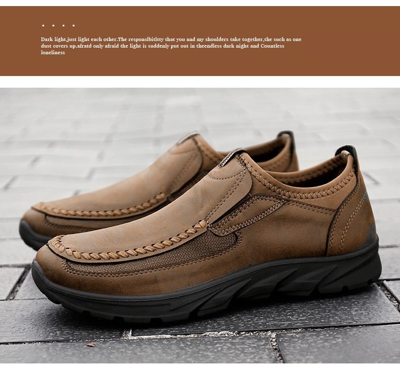 Men Loafers Comfortable Casual Shoes Men Sneakers 2021 Fashion Retro Soft Outdoor Male Walking Casual Footwear Men's Shoes