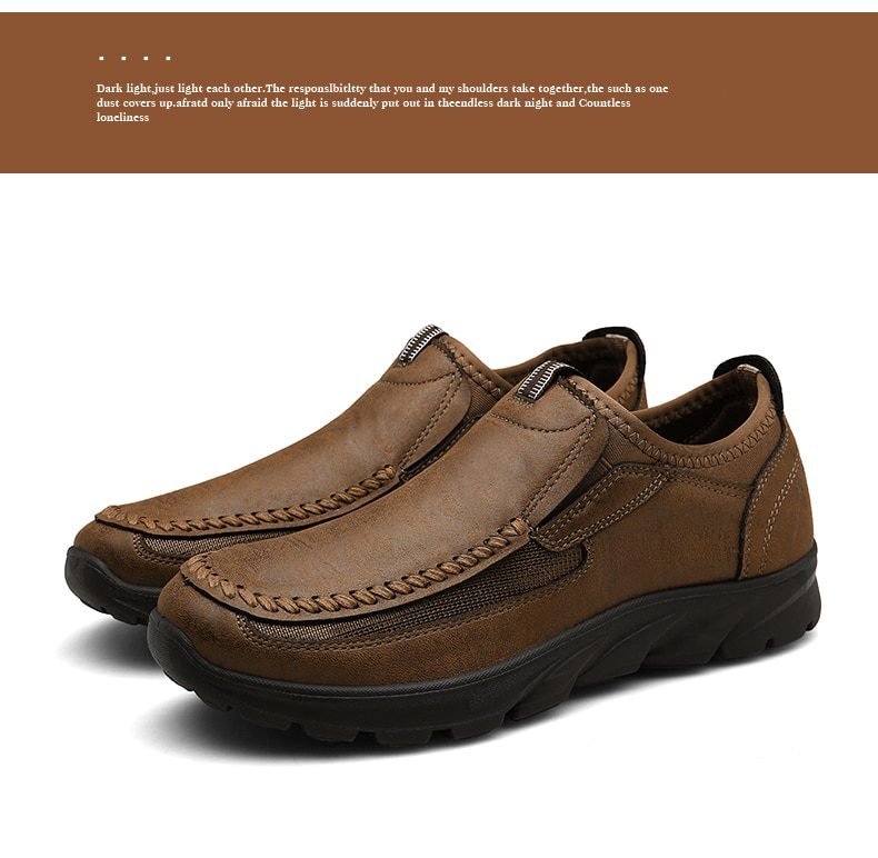 Men Loafers Comfortable Casual Shoes Men Sneakers 2021 Fashion Retro Soft Outdoor Male Walking Casual Footwear Men's Shoes