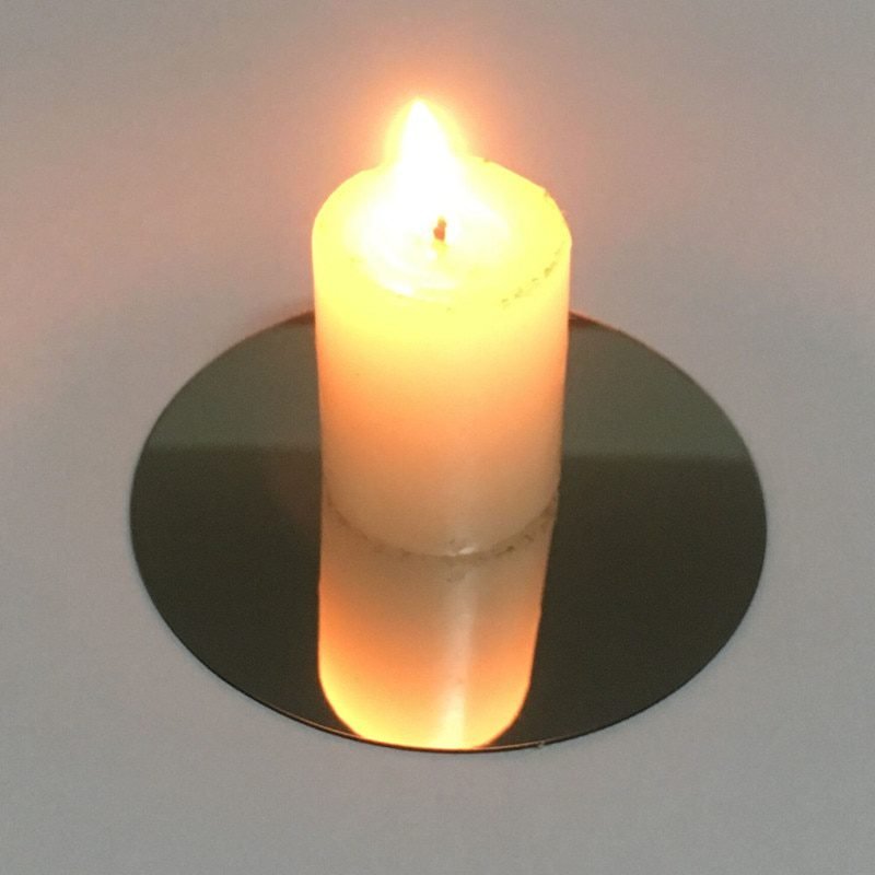 10pcs Diameter 100x1mm Acrylic Wall Mirrors Round Stickers Plastic Hotel Decorative Miroir Mural DIY Plak Espejo Decorativos