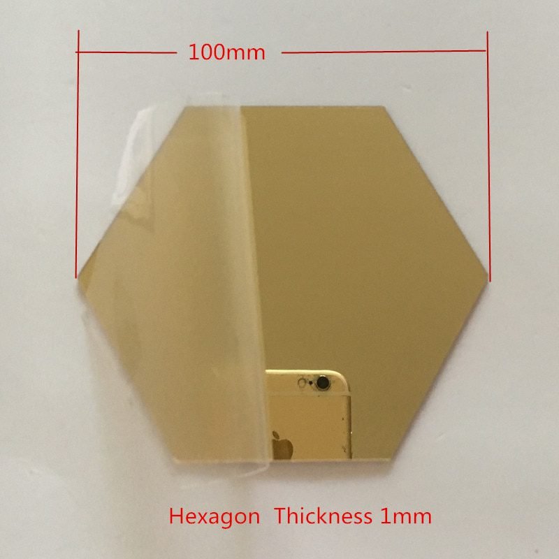10pcs Diameter 100x1mm Acrylic Wall Mirrors Round Stickers Plastic Hotel Decorative Miroir Mural DIY Plak Espejo Decorativos