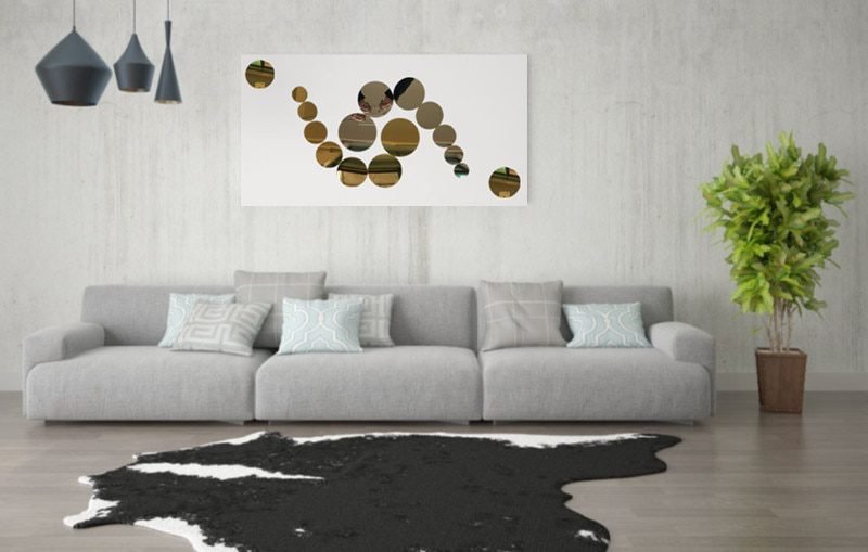 10pcs Diameter 100x1mm Acrylic Wall Mirrors Round Stickers Plastic Hotel Decorative Miroir Mural DIY Plak Espejo Decorativos