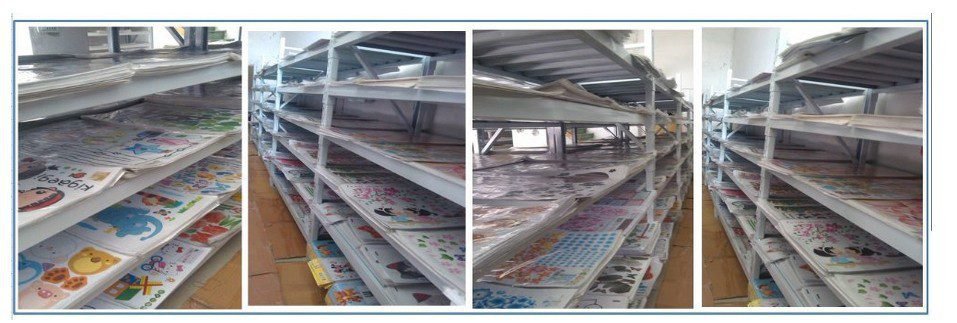 Cartoon Animals Lion Monkey Owl Elephant Height Measure Wall Sticker For Kids Rooms Growth Chart Nursery Room Decor Wall Art