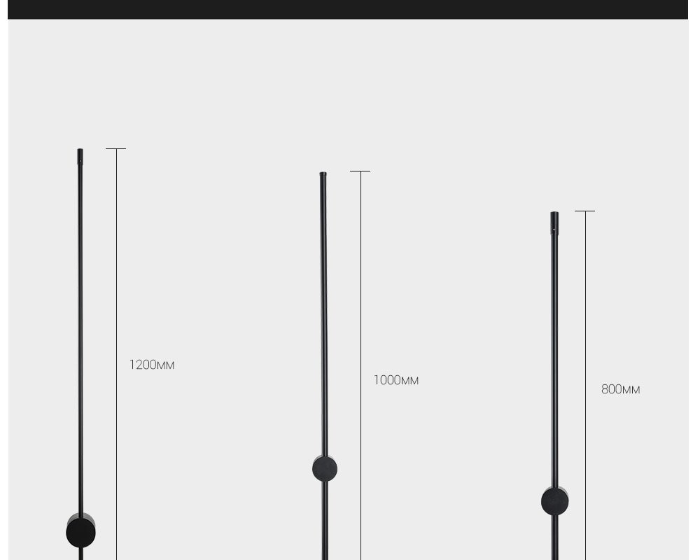 Led Wall Lamp Long Wall Light Decor For Home Bedroom Living Room Surface mounted Sofa background Wall Sconce Lighting Fixture