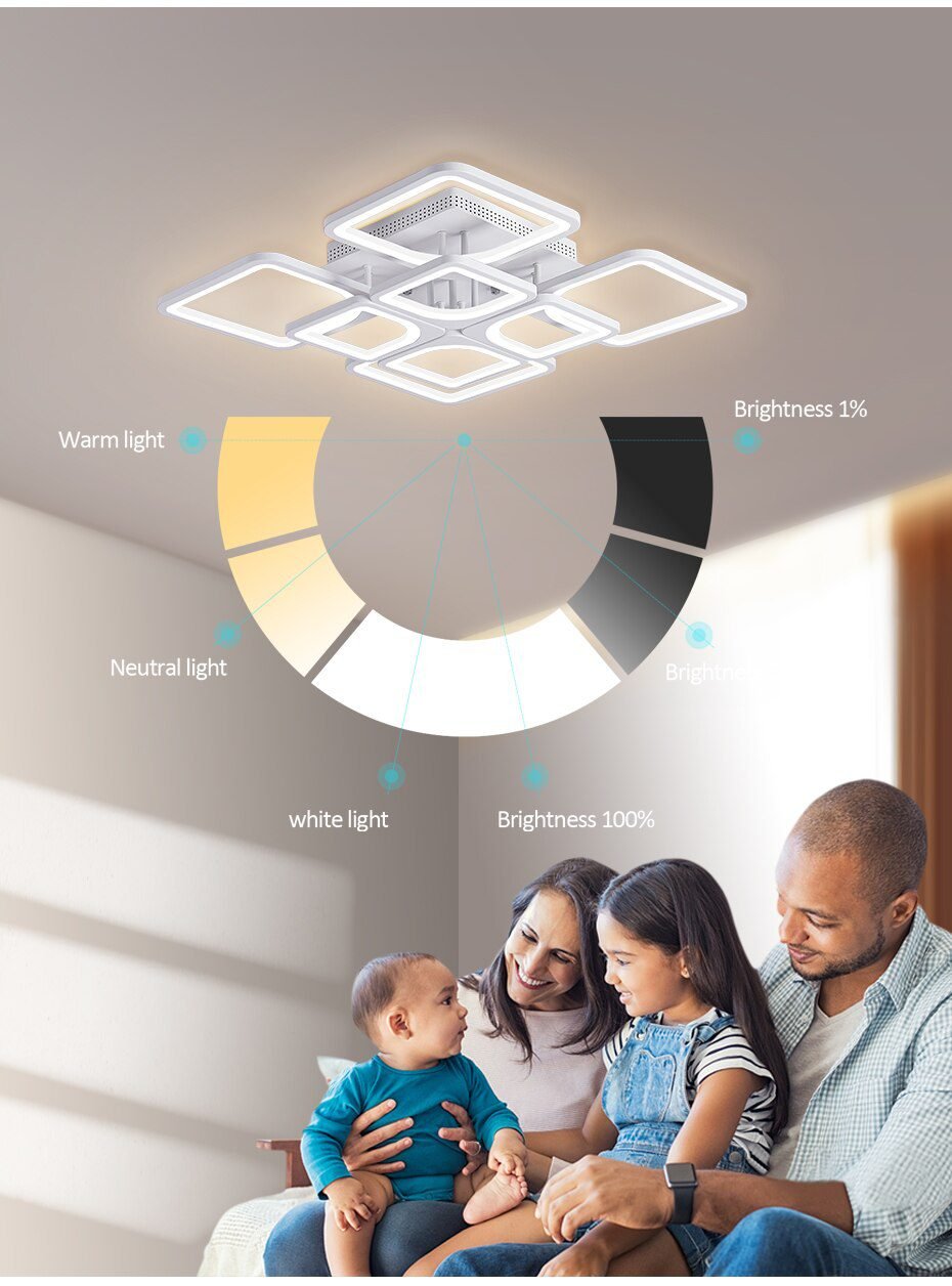 New led Chandelier For Living Room Bedroom kitchern Home chandelier Modern Led Ceiling Chandelier Lamp Lighting chandelier