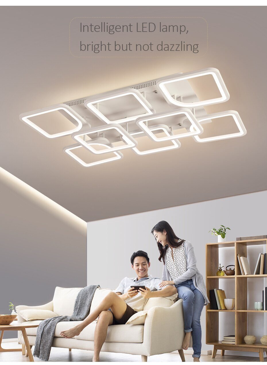 New led Chandelier For Living Room Bedroom kitchern Home chandelier Modern Led Ceiling Chandelier Lamp Lighting chandelier