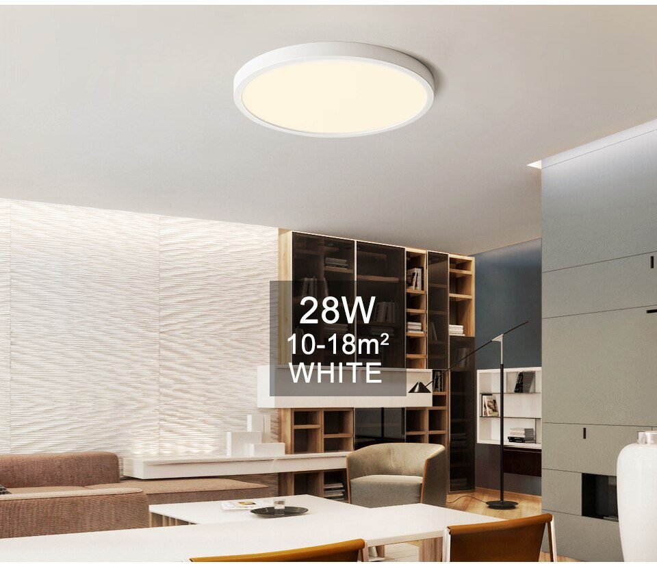 20inch Large Bedroom Ceiling Led Ceiling Lamps Room Lights Lighting Fixture Ultrathin Led Ceiling Light For Living Room kitchen
