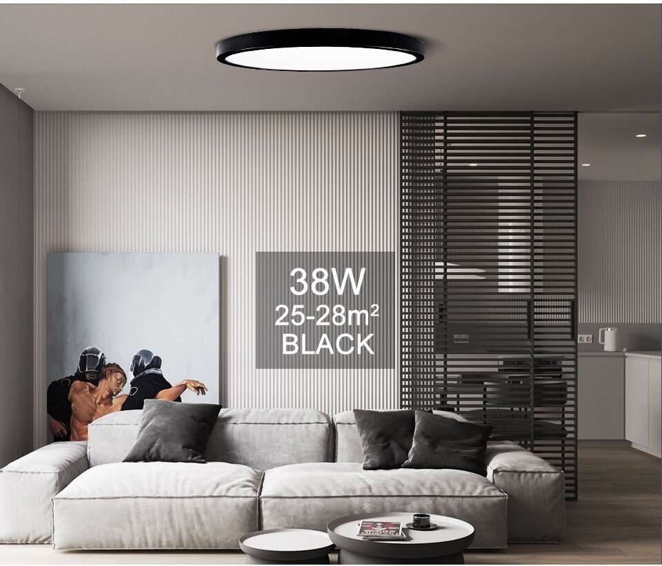 20inch Large Bedroom Ceiling Led Ceiling Lamps Room Lights Lighting Fixture Ultrathin Led Ceiling Light For Living Room kitchen