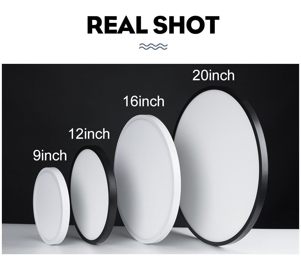 20inch Large Bedroom Ceiling Led Ceiling Lamps Room Lights Lighting Fixture Ultrathin Led Ceiling Light For Living Room kitchen