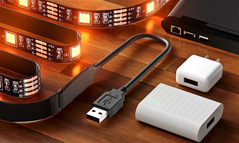 LED Strip Light,Bluetooth APP Control, LED TV Light,5V USB Bluetooth RGB Tape Lamp For TV Background Decoration