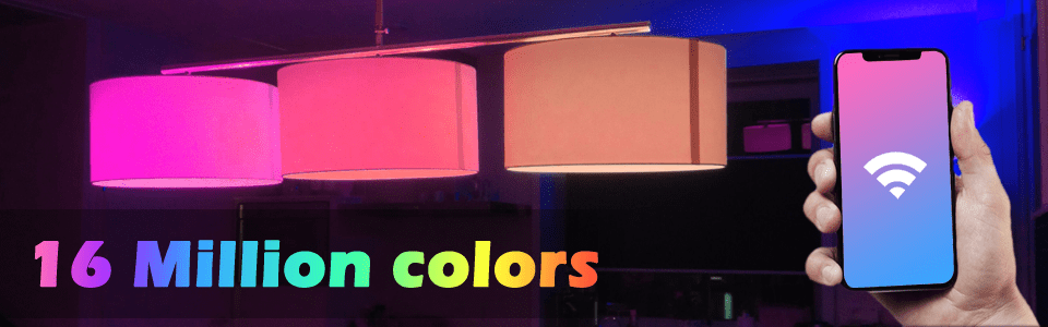 15W WiFi Smart Light Bulb B22 E27 LED RGB Lamp Work with Alexa/Google Home 85-265V RGB+White Dimmable Timer Function Magic Bulb