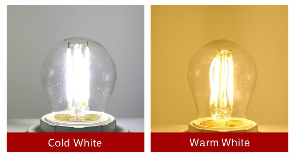 E27 E14 Retro Edison LED Filament Bulb Lamp 220V-240V Light Bulb C35 G45 A60 ST64 G80 G95 G125 Glass Bulb Vintage Candle Light
