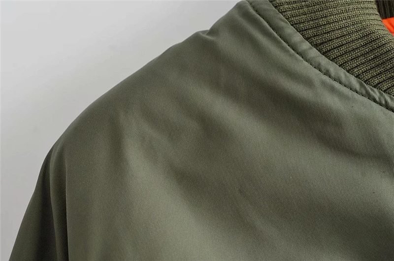 2020 stylish lady autumn winter za green short jackets women fashion long sleeve zipper bomber jacket outwear women's coat