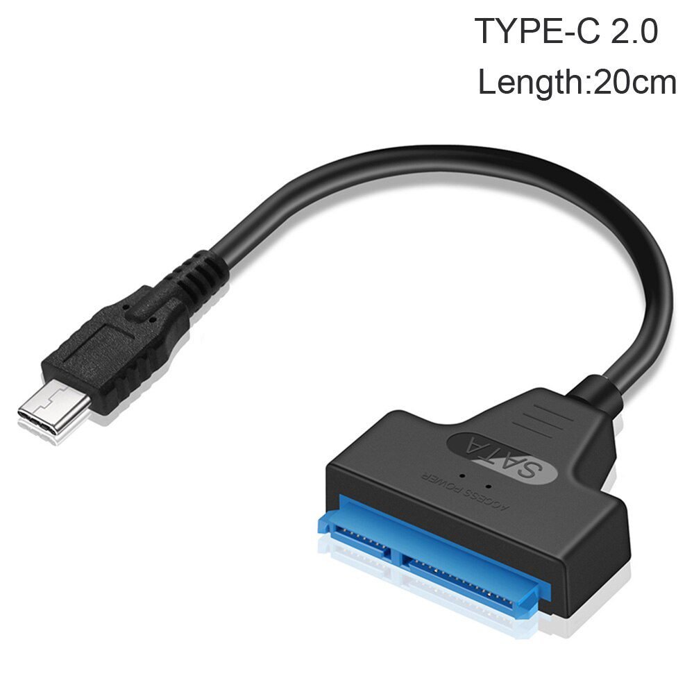ATA 3 Cable Sata to USB Adapter 6Gbps for 2.5 Inches External SSD HDD Hard Drive 22 Pin Sata III Cable USB 3.0 Port connection