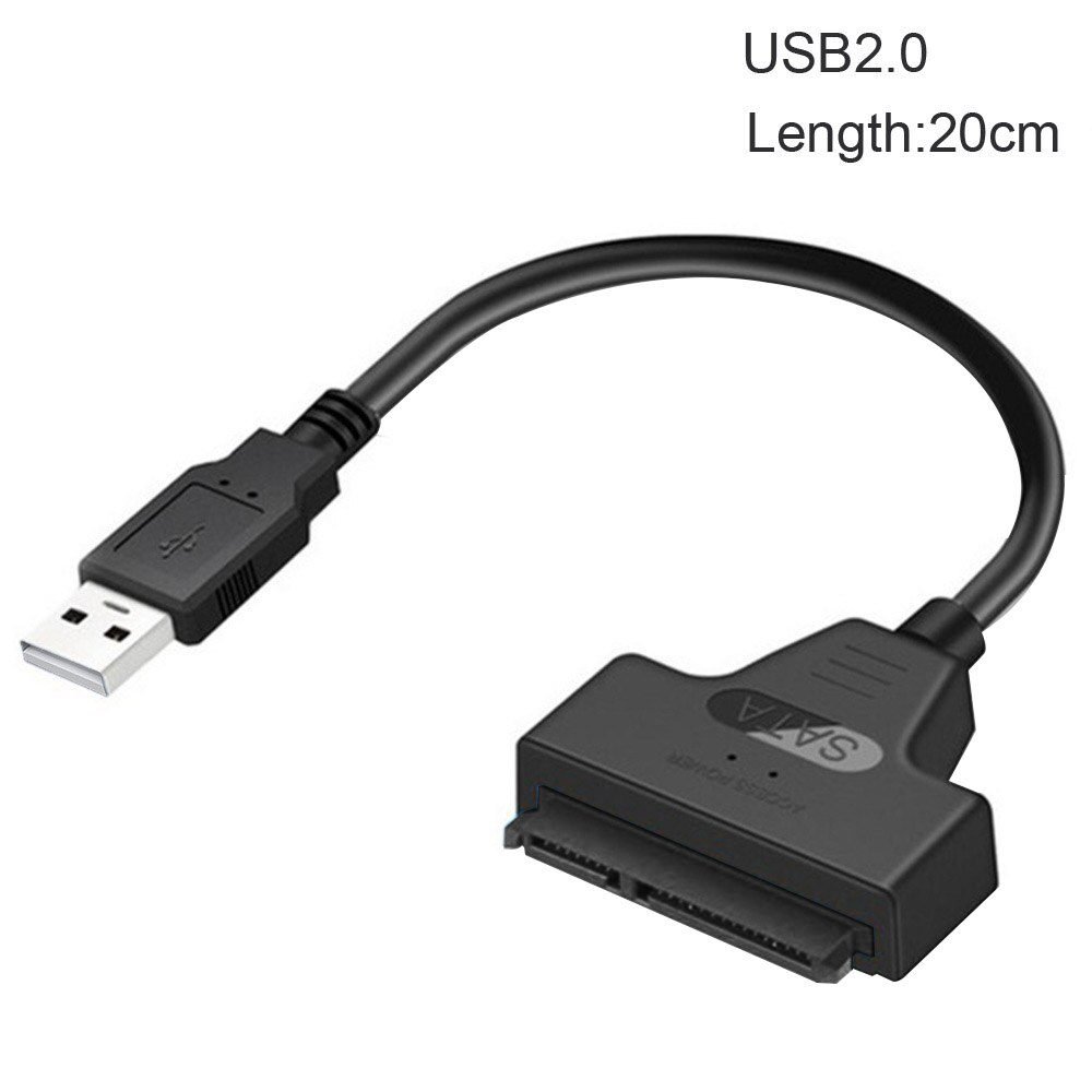 ATA 3 Cable Sata to USB Adapter 6Gbps for 2.5 Inches External SSD HDD Hard Drive 22 Pin Sata III Cable USB 3.0 Port connection