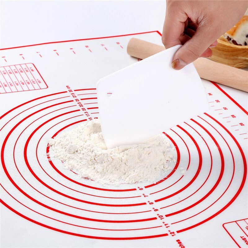 Silicone Baking Mat Pizza Dough Maker Pastry Kitchen Gadgets Cooking Tools Utensils Bakeware Kneading Accessories Lot