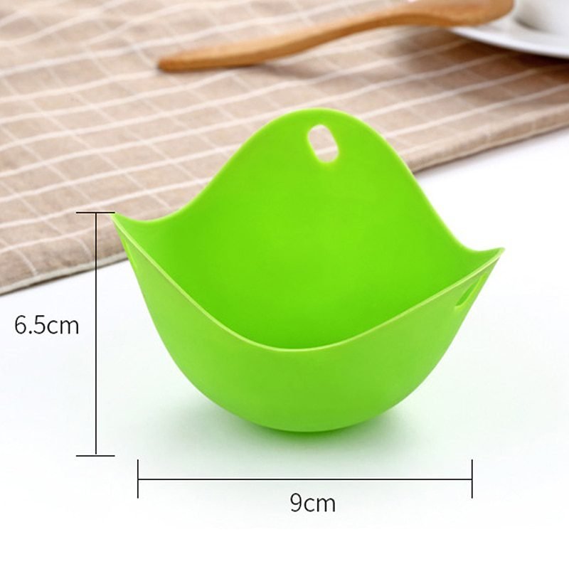Meijuner 4PCS/8PCS/12PCS/16PCS Silicone Egg Poacher Poaching Pods Pan Mould Kitchen Cooking Tool Accessories