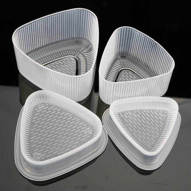4PCS/Set DIY Sushi Mold Onigiri Rice Ball Food Press Triangular Sushi Maker Mold Sushi Kit Japanese Kitchen Bento Accessories
