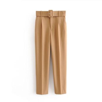 Soft Comfort Women Pants 2021 New High Waist Casual Summer Slacks