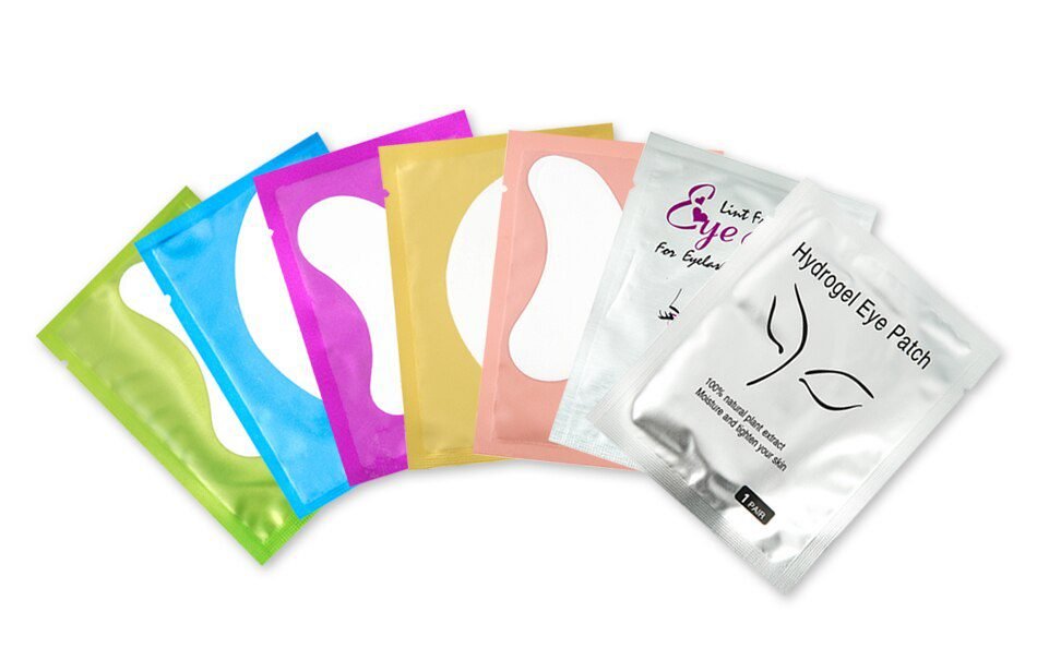50Pairs/Lots Eye Patches Eyelash Extension Under Eye Pads Makeup Eyelash Patches Tip Stickers Pads For Eyelash Extension Makeup