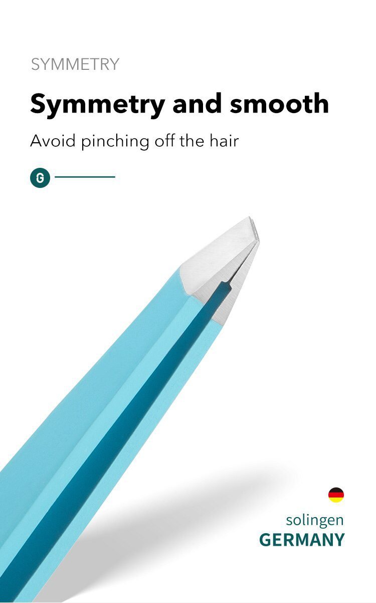 MR.GREEN Eyebrow Tweezer Colorful Hair Beauty Fine Hairs Puller Stainless Steel Slanted Eye Brow Clips Removal Makeup Tools