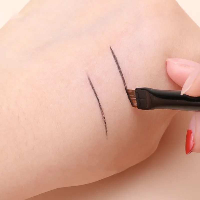 LOYBJ 1/2pcs Blade Makeup Brushes Angled Thin Eyebrow Brush Flat Fine Eyeliner Brush Professional Liner Brow Beauty Make Up Tool