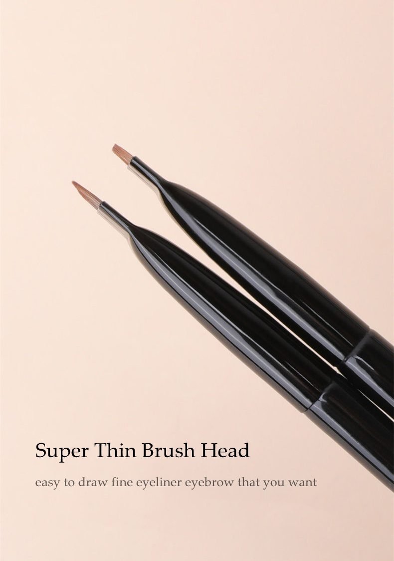 LOYBJ 1/2pcs Blade Makeup Brushes Angled Thin Eyebrow Brush Flat Fine Eyeliner Brush Professional Liner Brow Beauty Make Up Tool