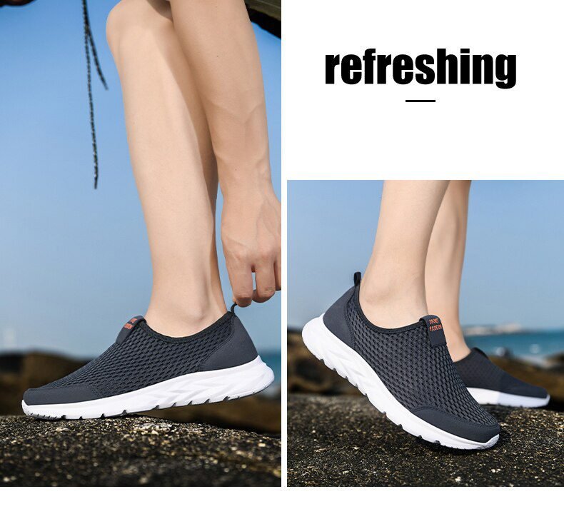 2021 New Shoes Men Loafers Light Walking Breathable Summer Comfortable Casual Shoes Men Sneakers Zapatillas Hombre Plus Couple