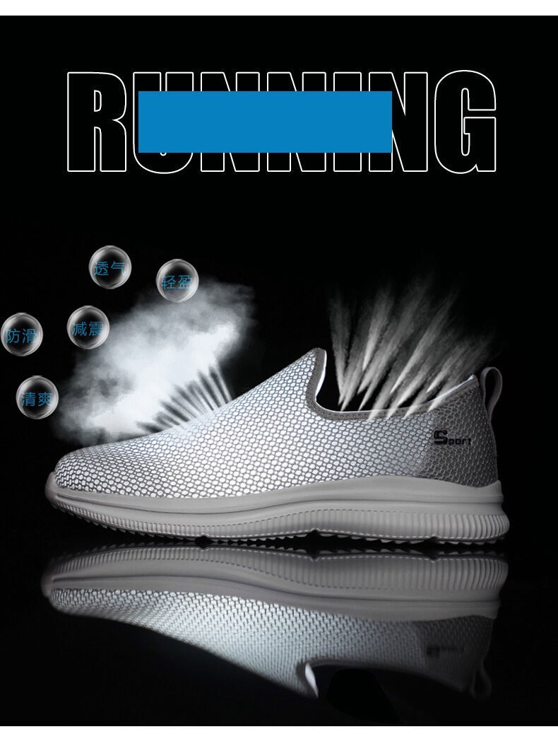 2021 New Shoes Men Loafers Light Walking Breathable Summer Comfortable Casual Shoes Men Sneakers Zapatillas Hombre Plus Couple