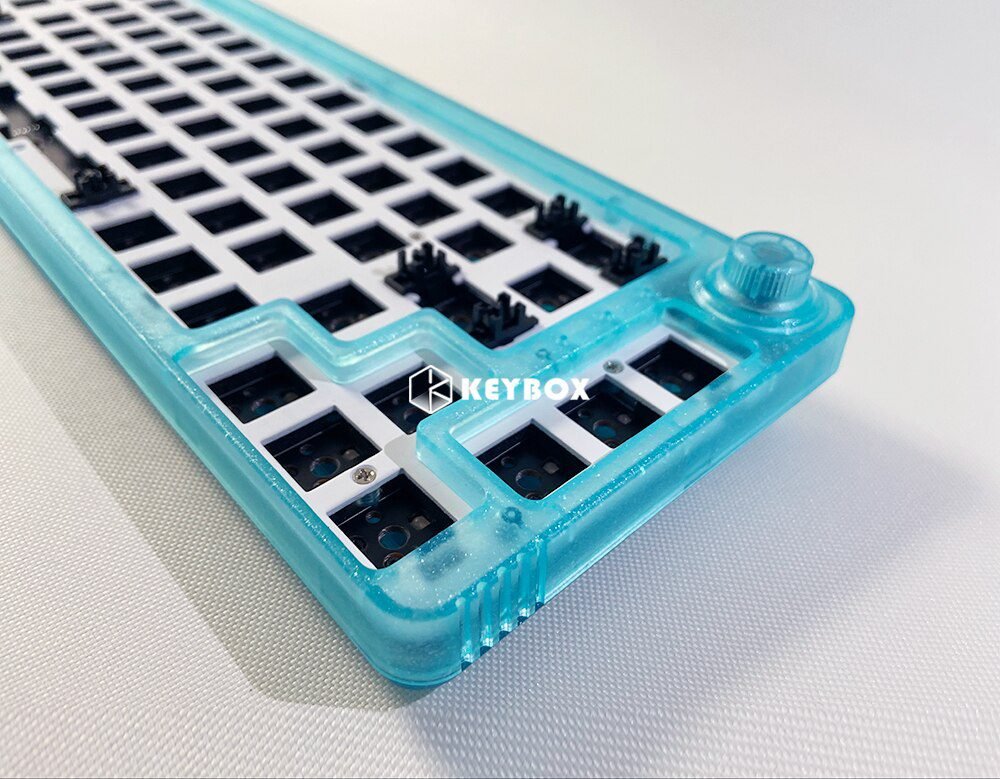 TM680 Hot Swap Mechanical Keyboard Kit Wireless 3 Mode RGB Compatiable With 3/5 Pins For Cherry Gateron Kailh Dial Knob Keyboard