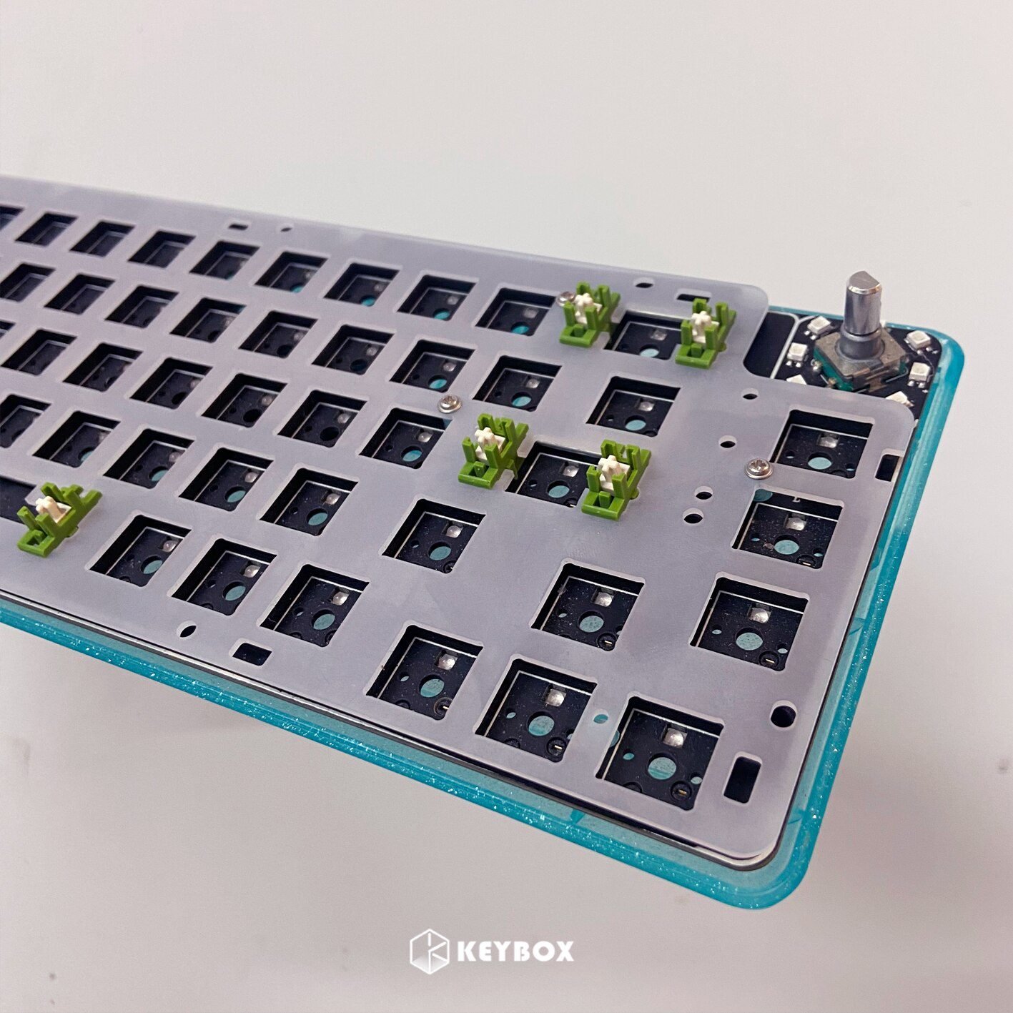 TM680 Hot Swap Mechanical Keyboard Kit Wireless 3 Mode RGB Compatiable With 3/5 Pins For Cherry Gateron Kailh Dial Knob Keyboard