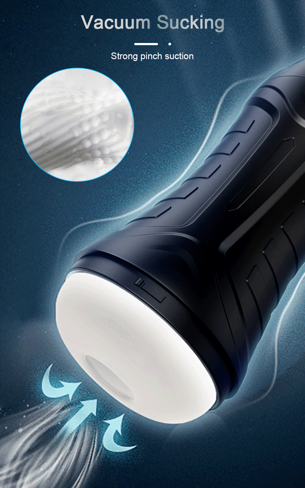 2022 Automatic Male Masturbator Vibration Blowjob Sucking Machine Silicone Vagina Masturbation Cup Sex Toys Adult Goods for Men