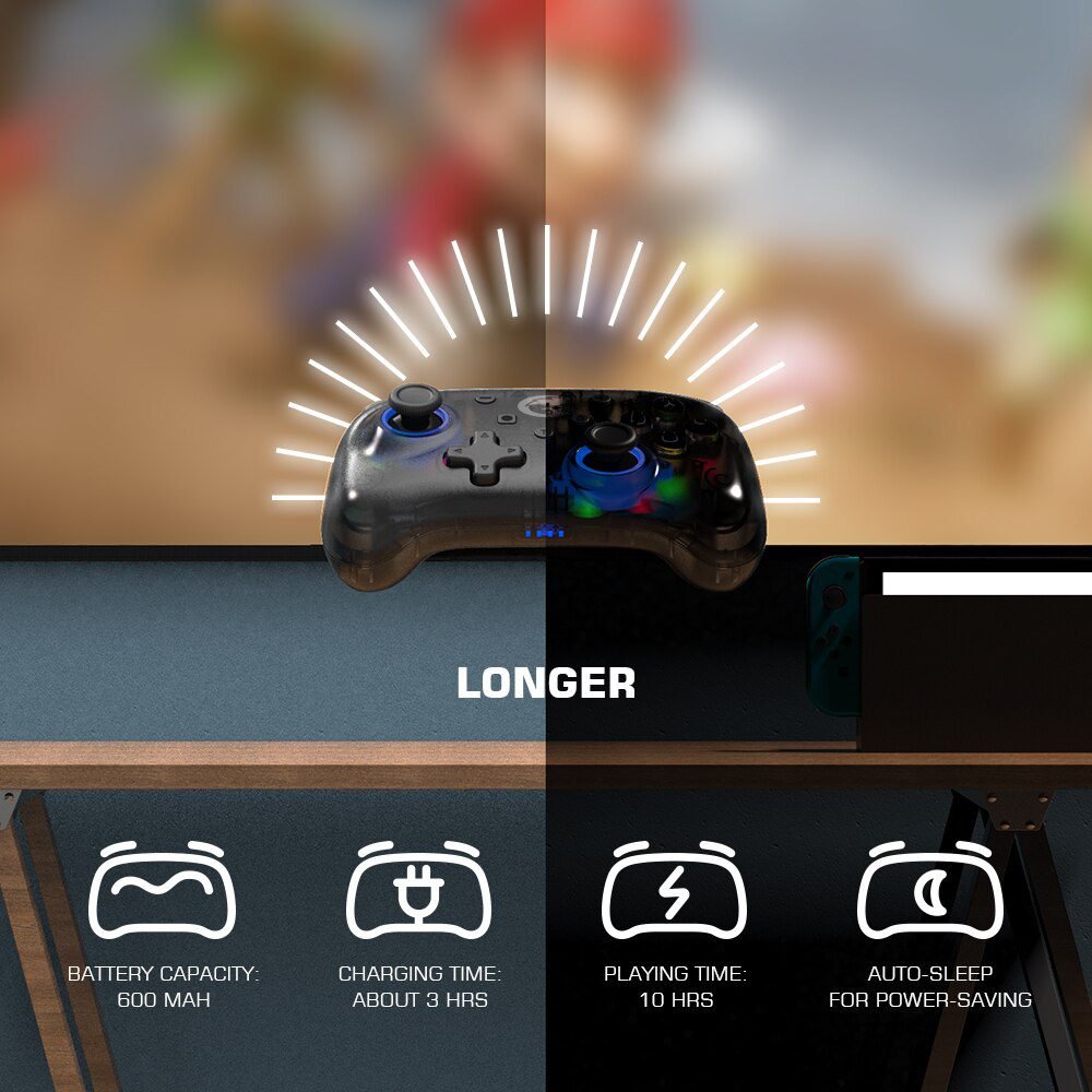 GameSir T4 Pro Bluetooth Game Controller 2.4G Wireless Gamepad applies to Nintendo&nbsp;Switch Apple&nbsp;Arcade&nbsp;MFi&nbsp;Games Android Phone