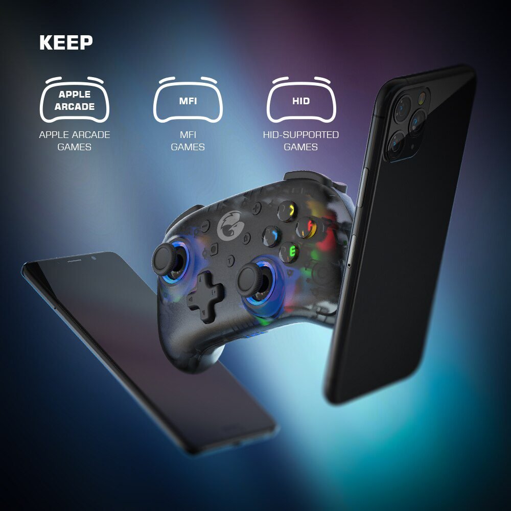 GameSir T4 Pro Bluetooth Game Controller 2.4G Wireless Gamepad applies to Nintendo&nbsp;Switch Apple&nbsp;Arcade&nbsp;MFi&nbsp;Games Android Phone