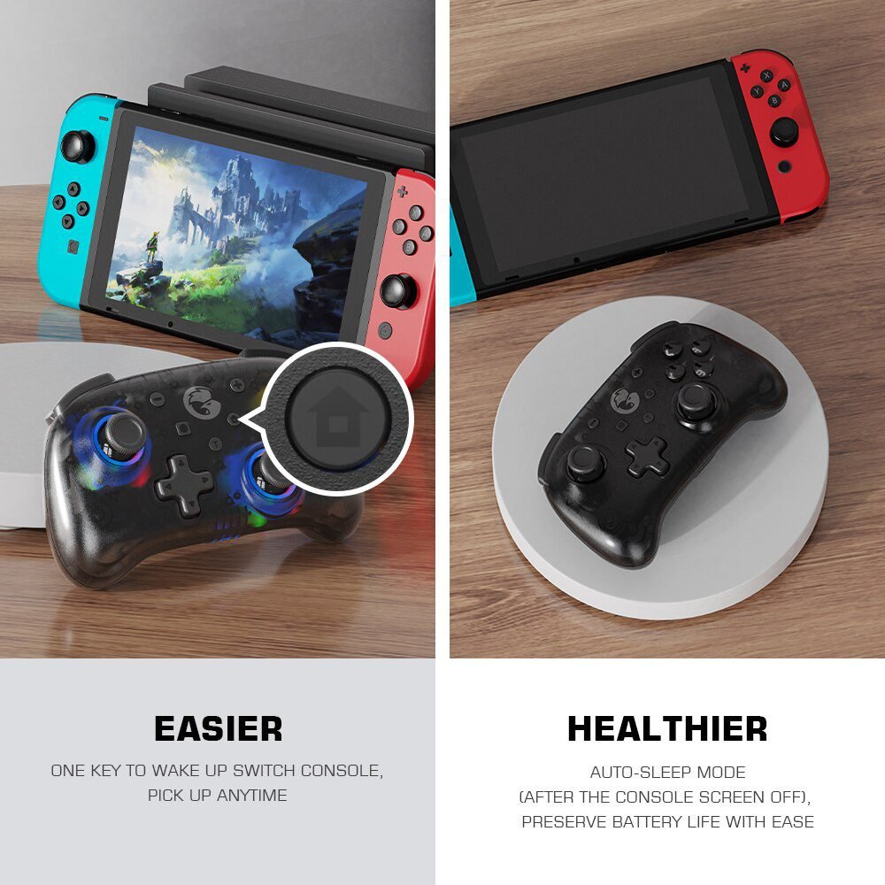 GameSir T4 Pro Bluetooth Game Controller 2.4G Wireless Gamepad applies to Nintendo&nbsp;Switch Apple&nbsp;Arcade&nbsp;MFi&nbsp;Games Android Phone