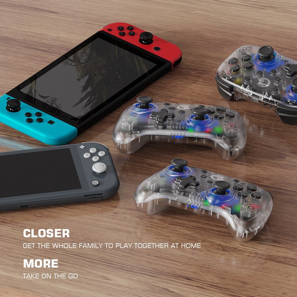 GameSir T4 Pro 2.4G Wireless Mobile Controller Bluetooth Gamepad with 6-axis&nbsp;Gyro for Nintendo&nbsp;Switch Android iPhone PC Joystick