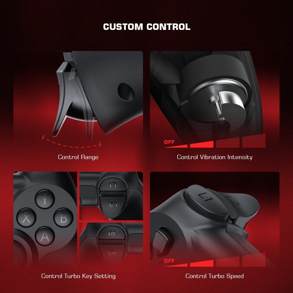 GameSir T3 Wireless Gamepad Game Controller PC Joystick for Android TV Box Desktop Computer Laptop Windows 7 10 11