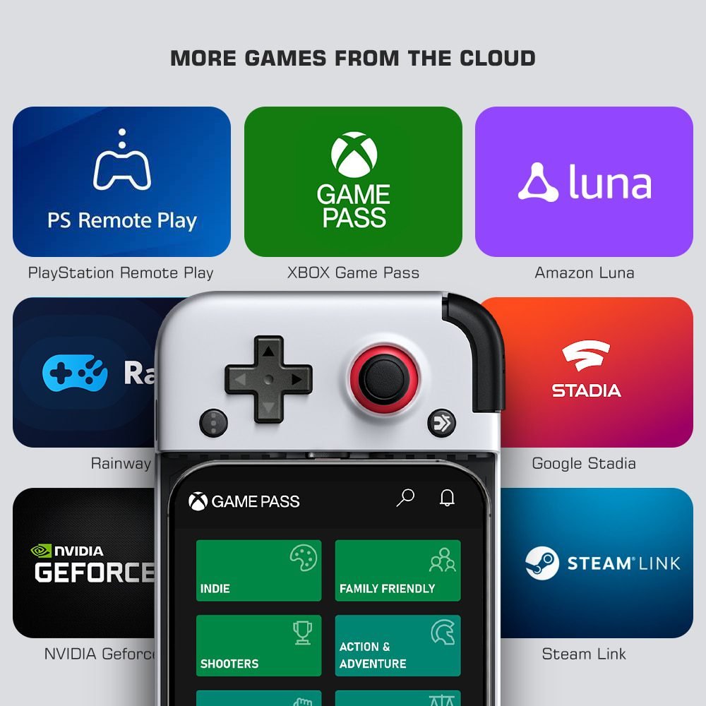 GameSir X2 Lightning Mobile Gamepad Game Controller for iPhone, Apple Arcade, MFi Games, Xbox Game Pass, STADIA, xCloud, Luna