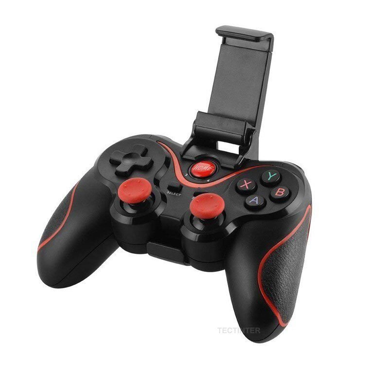 Terios T3 X3 Wireless Joystick Gamepad PC Game Controller Support Bluetooth BT3.0 Joystick For Mobile Phone Tablet TV Box Holder