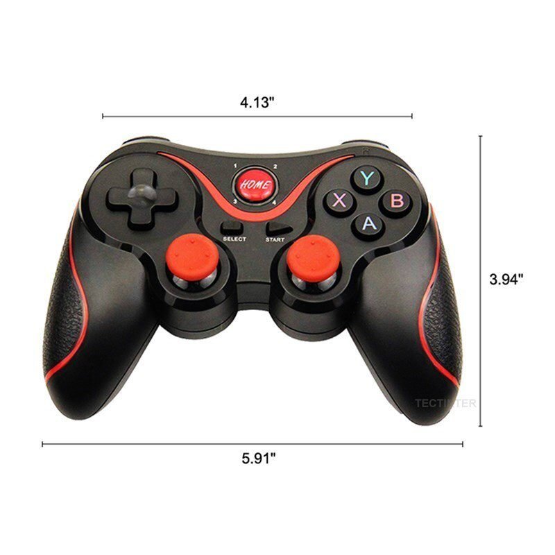 Terios T3 X3 Wireless Joystick Gamepad PC Game Controller Support Bluetooth BT3.0 Joystick For Mobile Phone Tablet TV Box Holder