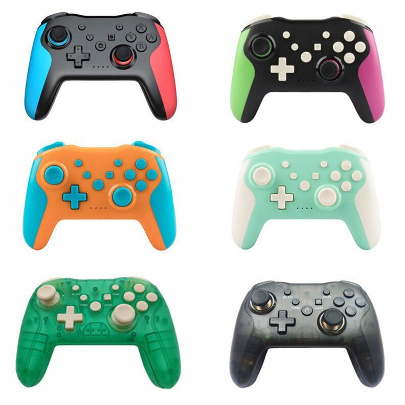 2PCS Bluetooth 2.4G Wireless Controller For Nintendo Switch Pro PC TV Box Smart Phone Tablet PS3 Tesla Shock Joystick Gamepad