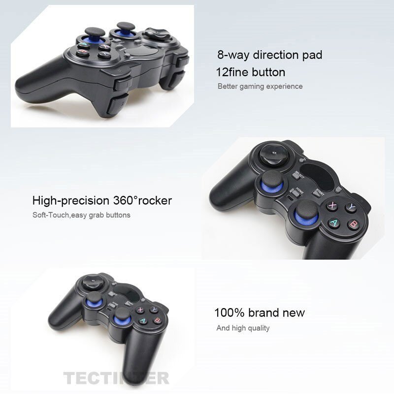 2.4 G Controller Gamepad Android Wireless Joystick Joypad with OTG Converter For PS3/Smart Phone For Tablet PC Smart TV Box
