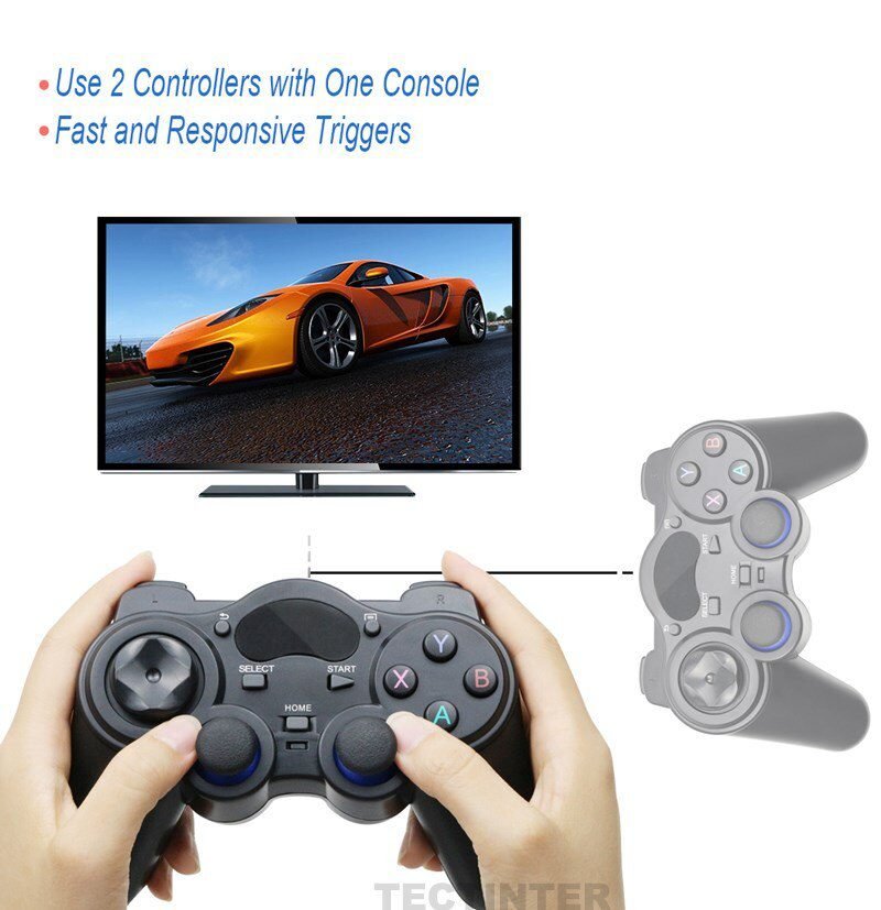 2.4 G Controller Gamepad Android Wireless Joystick Joypad with OTG Converter For PS3/Smart Phone For Tablet PC Smart TV Box