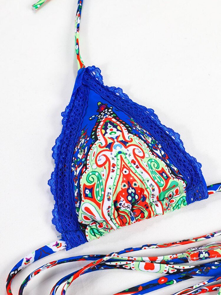 ZRTAK Leopard Swimwear Sexy Bikinis Patchwork Swimsuit Women 2023 Bathing Suit Print Bikini Sets Solid Beachwear Cup