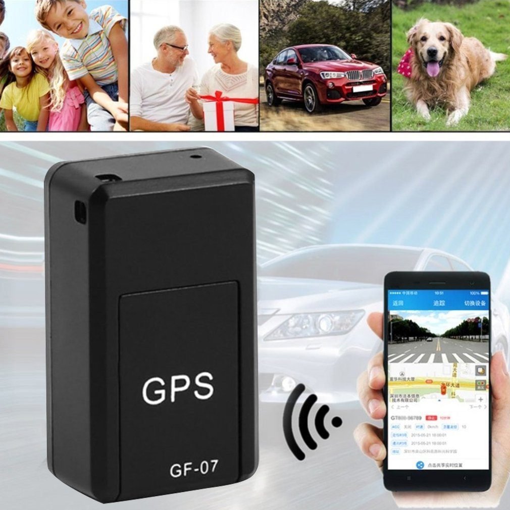 GF-07 Mini GPS Tracker Magnetic Mount Car Motorcycle Real Time Tracking Anti-lost Locator SIM Positioner Auto Accessories