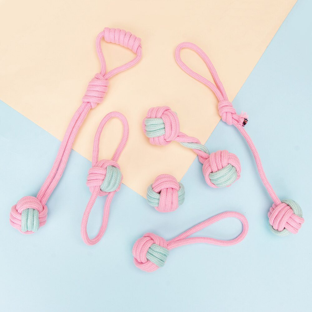 Hond Speelgoed Voor Grote Kleine Honden Speelgoed Interactieve Katoenen Touw Mini Hond Speelgoed Bal Voor Honden Accessoires Tandenborstel Kauwen puppy Speelgoed