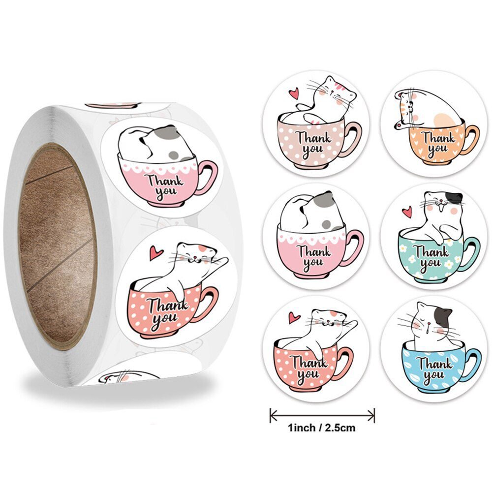 100-500PCS Reward Stickers for Kids Children Kindergarten School Encouragement Students Games Toy Animals Stationery Labels